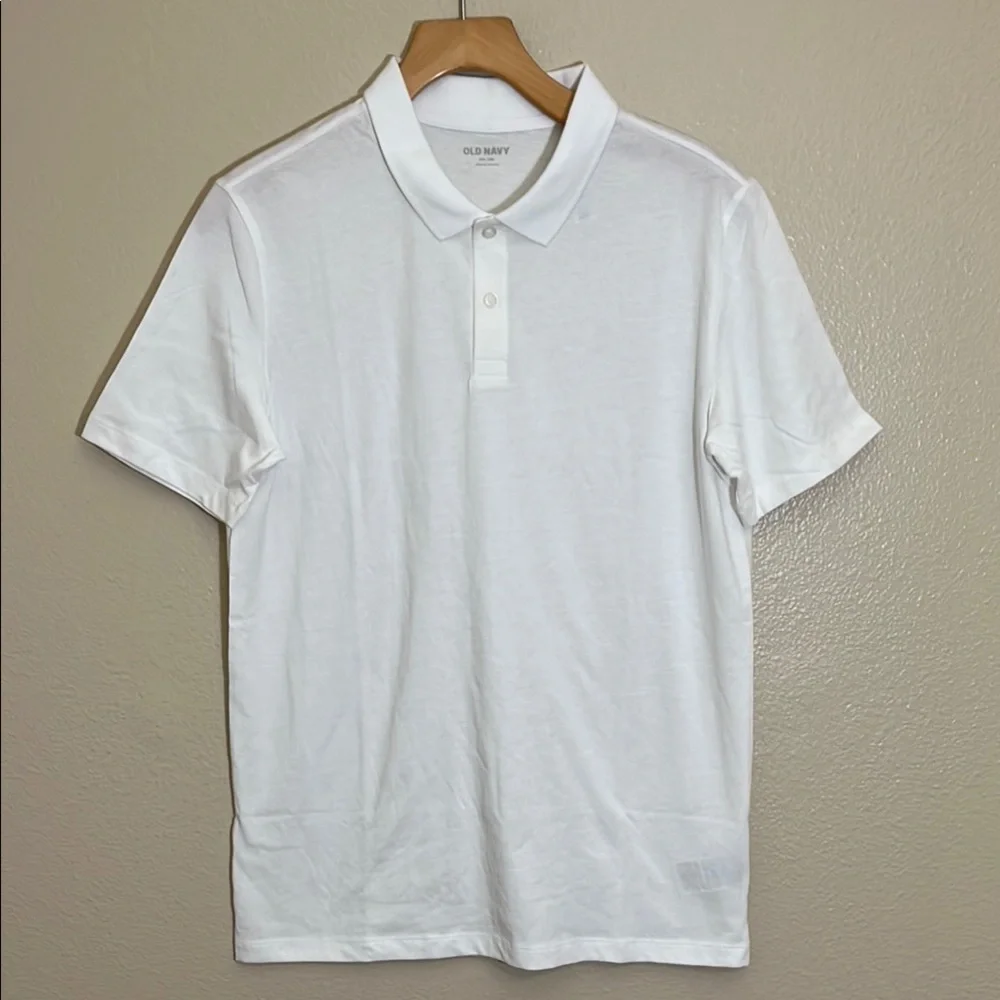 NWT Bundle of Three Old Navy White School Uniform Boys Polo Shirts